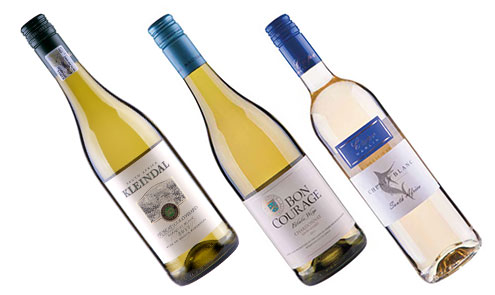 A selection of lovely South African Wines