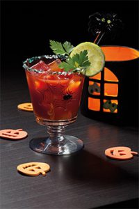 Halloween cocktail