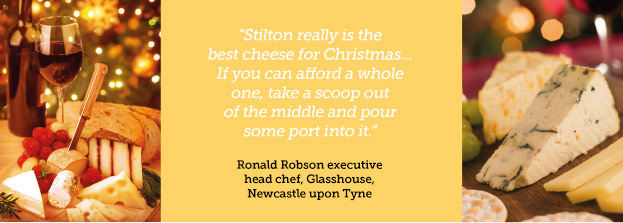 Ronald Robson talks about Christmas cheeses - Take Stock magazine