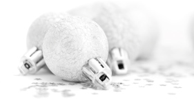 white baubles - Take Stock magazine