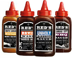 Reds Amercian sauces - Take Stock Magazine