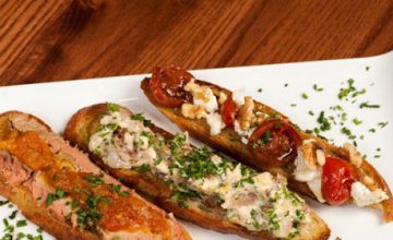 Roquefort & Walnut Crostini