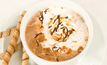 Pumpkin-spice White Hot Chocolate