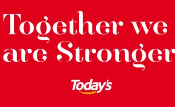 Today’s: Together We Are Stronger