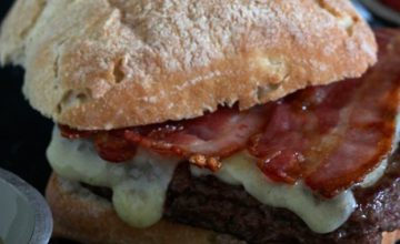 Feast your eyes on the square burger