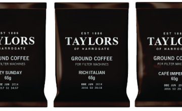 Taylors of Harrogate coffee pouches for foodservice