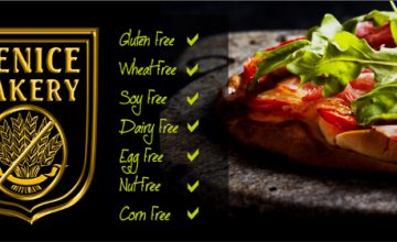 An exciting opportunity for Restaurants & Food Service as Venice Bakery  ‘Free From’ food launches in the UK!