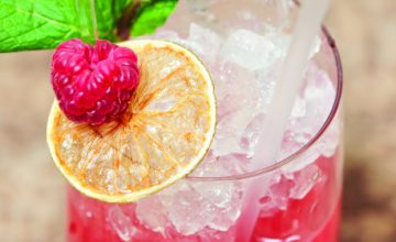 Raspberry Beer Cocktail