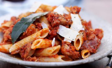 Wild Rabbit with Ragu & Pasta