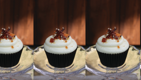 Sticky Ginger & Treacle Cupcakes