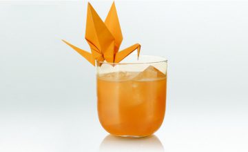 Kyoto Sour (with the Origami Bird)