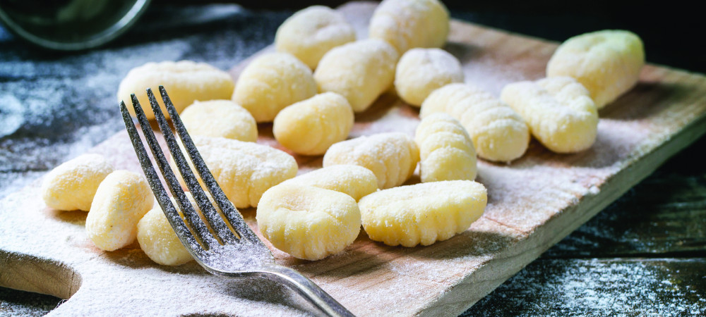Gnocchi with Fontina Cheese Fondue &amp; White Winter Truffle - Bar &amp; Kitchen