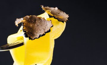 Classic Tagliatelle with Black Winter Truffle