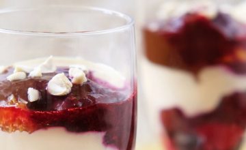 Fruity Trifle with Cashew Cream