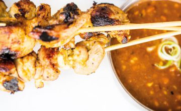 Tsingtao Beer Chicken Skewers