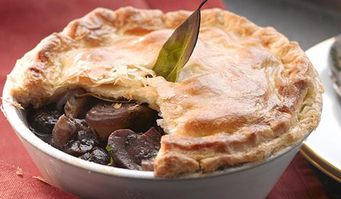 Chestnut Bourguignon Pie