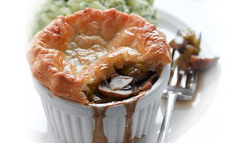 Mushroom & Ale Pie