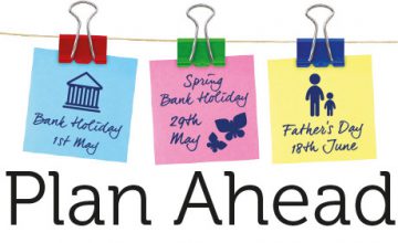 Plan Ahead
