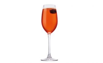 Sloe Kir Royale