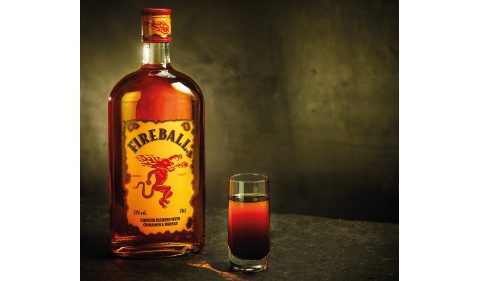 Fireball Bourbon for Wake & Bake Christmas cocktail - Take Stock magazine