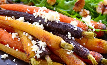 Roasted Carrot, Red Onion, Fennel & Mint