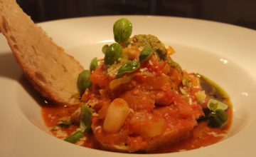 Ribolita with Brandade Toast