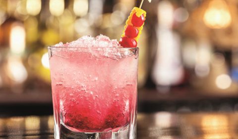 Shirley Temple Take Stock Magazine mocktail