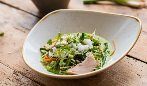 Smoked Chicken Broth with Jasmine Rice - Take Stock Magazine