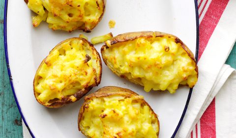 All American Potato skins with RedHot salsa - Take Stock Magazine