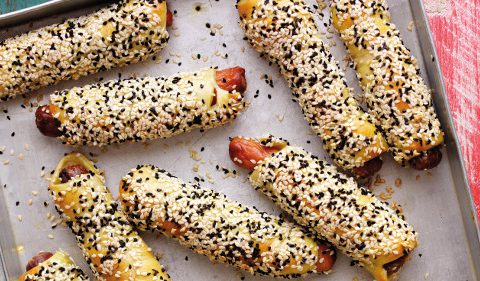 Mustard Bagel Dogs - Take Stock Magazine