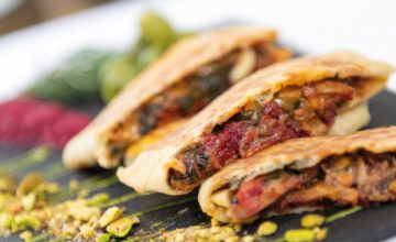 Gozleme (Vegan) Turkish Street Food Toasted Sandwich