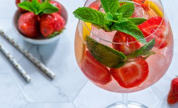 Pink Gin Summer Cocktail