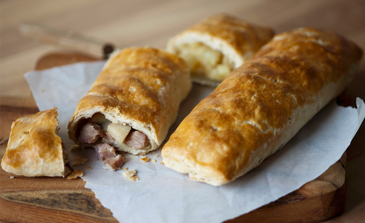 Bedfordshire Clanger cut open