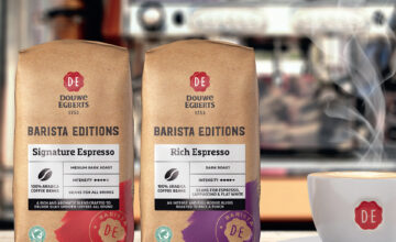 Douwe Egberts’ new Barista Editions coffee blends