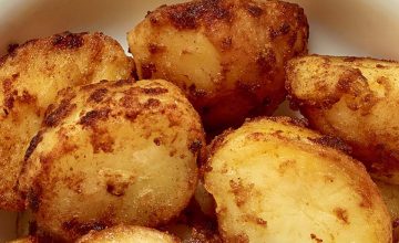 Marmite Roast Potatoes