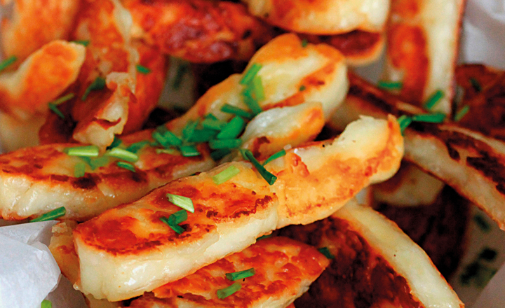 Halloumi fries