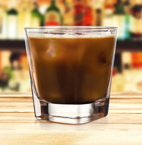 Iced Irish cocktail