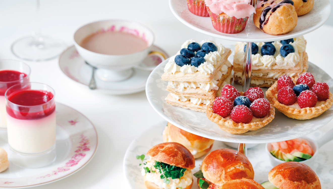Afternoon tea cakes