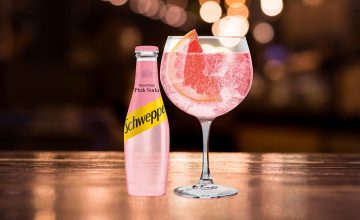 New soda from Schweppes for customers who love pink!