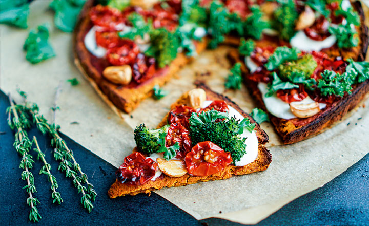 Gluten-free pizza