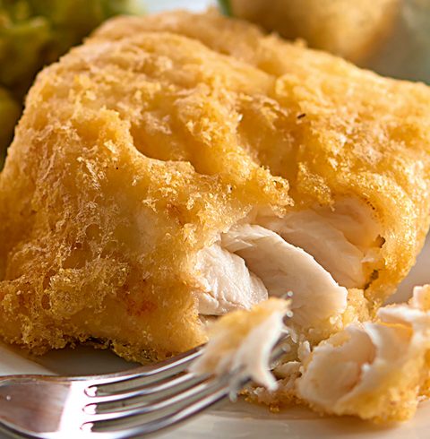 Gluten-free battered fish