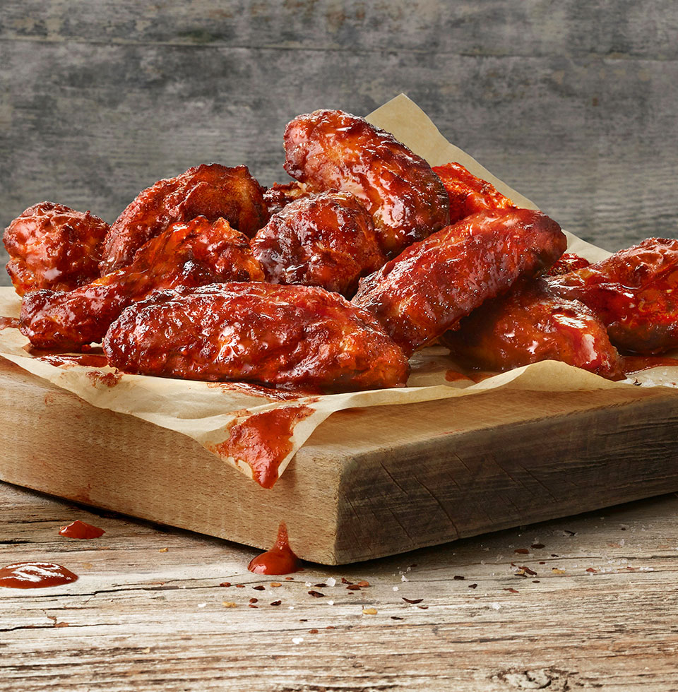 Hot chicken wings