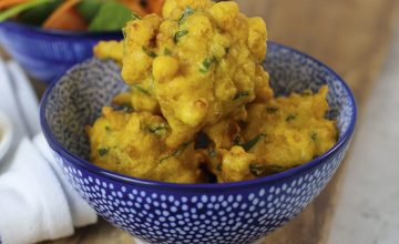 Sweet Potato and Corn Fritters with Chipotle Lime Mayo