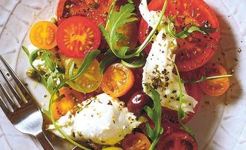 Tomato & Mozzarella Salad with Oregano