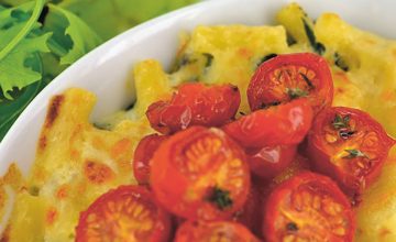 Macaroni Cheese with Roasted Tomatoes