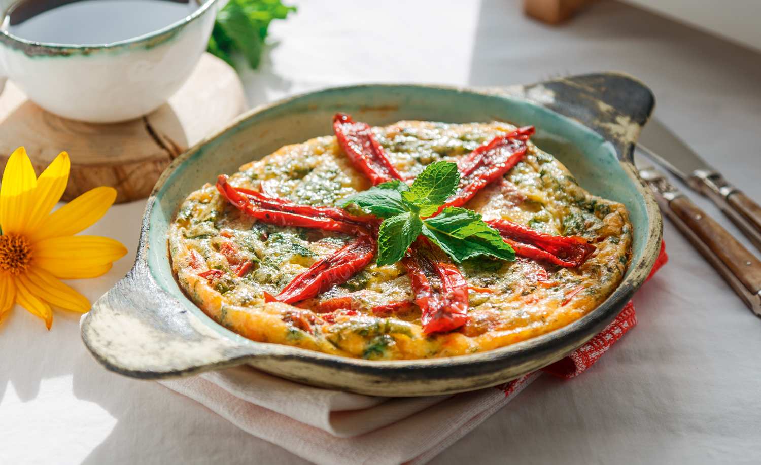 Vegetable frittata