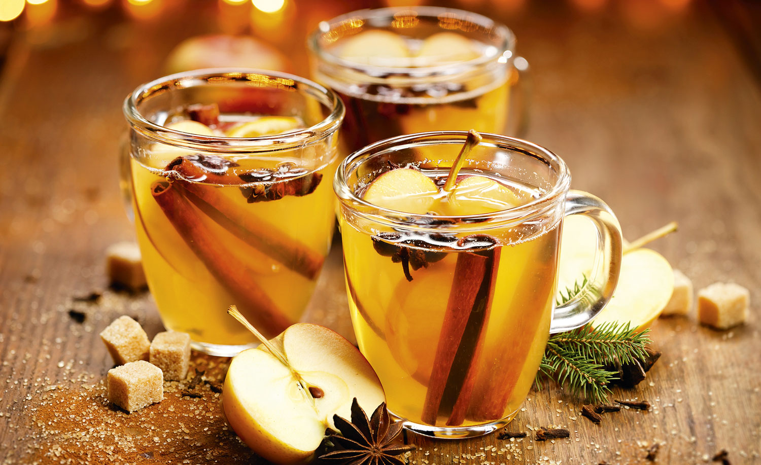 Mulled spiced drink