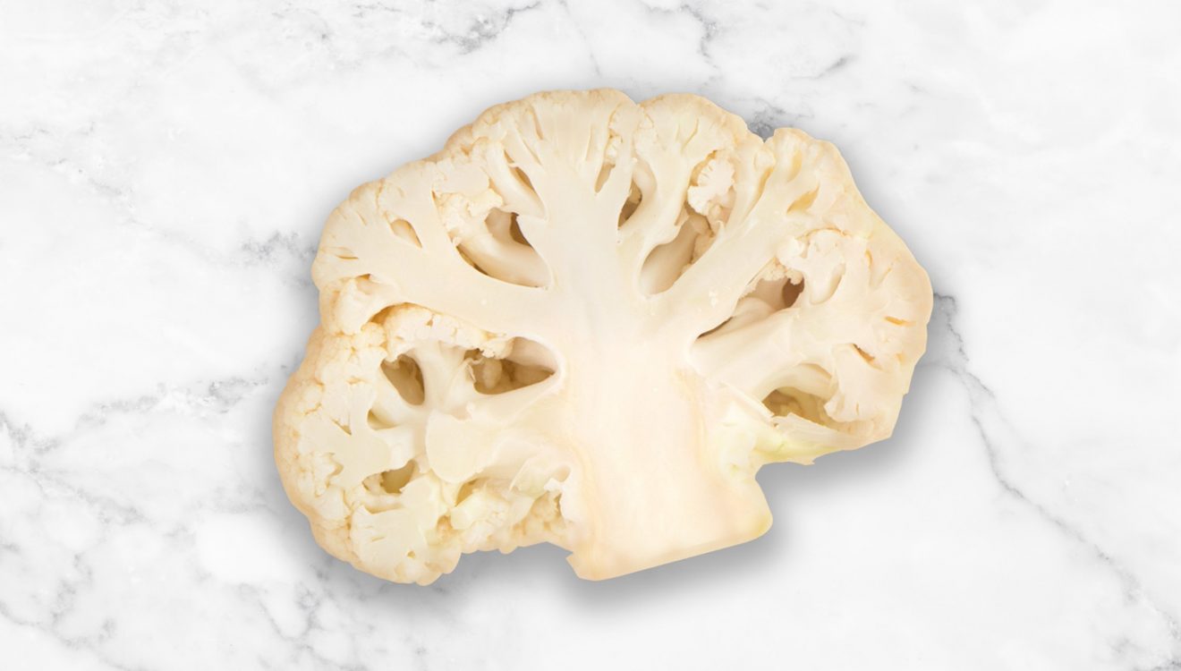 Cauliflower slice