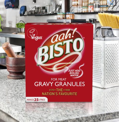 Stock up on gravy favourite Bisto for vegan customers this Christmas