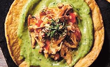 Mushroom Ceviche and Avocado Tostada